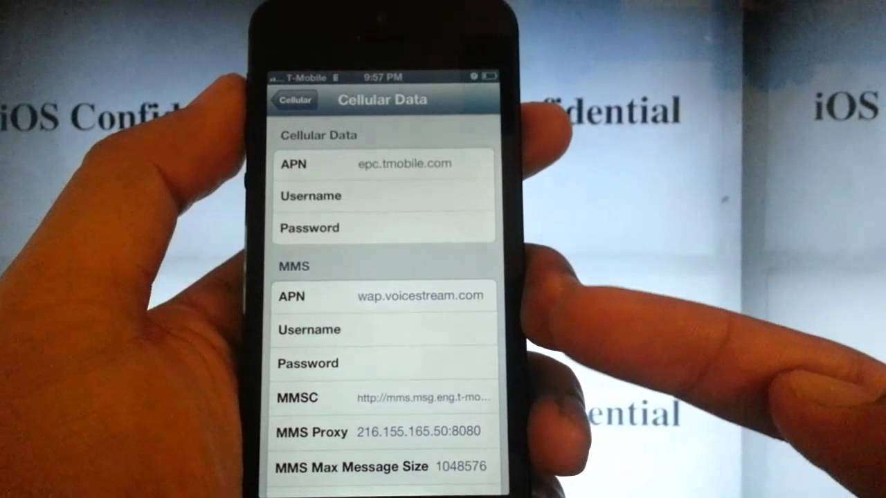 Prepaid Secrets Iphone 5 Tmobile Data Mms Configuration Apn Settings No Jailbreak Summary Networks