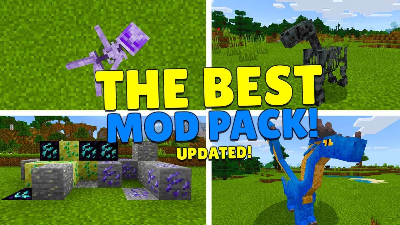 The Best Modpack Has Been Updated Minecraft Pocket Edition Bedrock Ios Android Win 10 Xbox Summary Networks