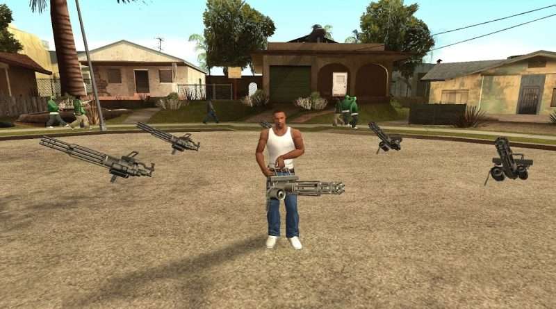 How To Get All Minigun Weapons In Gta San Andreas – (All Locations)