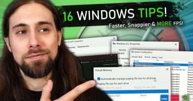 THESE are my 16 TIPS to OPTIMIZE Windows 10/11 (Improved FPS & Gaming Performance)!